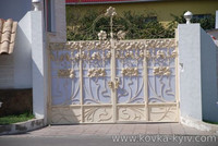 Ворота кованые