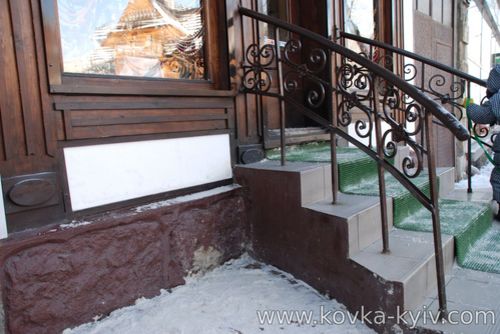 Перила кованые